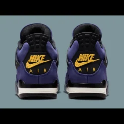 Air Jordan 4 Retro &Quot;Lakeshow&Quot; Official Images Released 8 Air Jordan 4 Lakers Lakeshow Fv5029 500 5