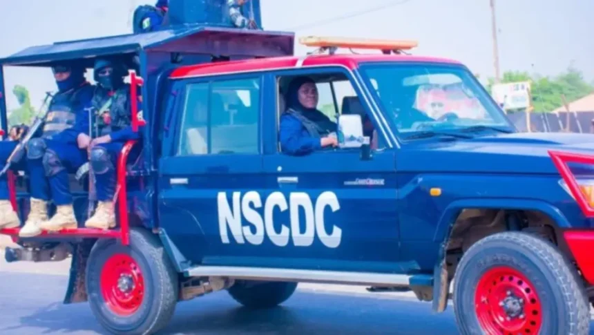 Nscdc Arrests Truck Driver Two Others For Vandalising Nnpc Pipeline In Abuja