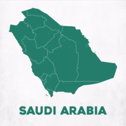 Saudi Arabia Map 1789210369
